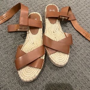 Marc Fisher Rope Sandals
